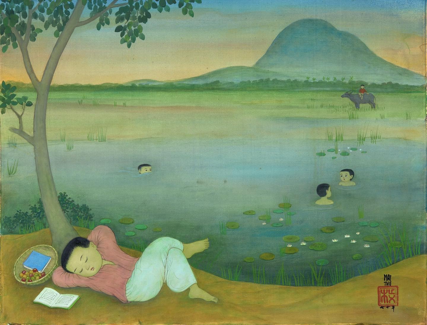 MAI TRUNG THỨ, “BÊN BỜ SÔNG” – MỘT KHÚC GIAO HÒA GIỮA TUỔI THƠ, THIÊN NHIÊN VÀ KÝ ỨC QUÊ HƯƠNG