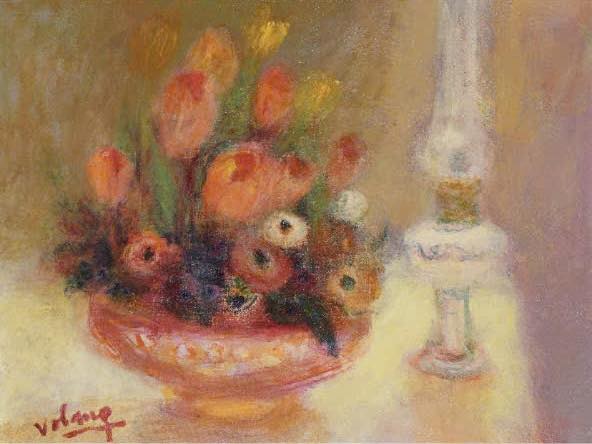 JEAN VOLANG VÀ “BOUQUET DE FLEUR À LA LAMPE”: MỘT VẺ ĐẸP MỜ SƯƠNG CỦA KÝ ỨC VÀ ÁNH SÁNG