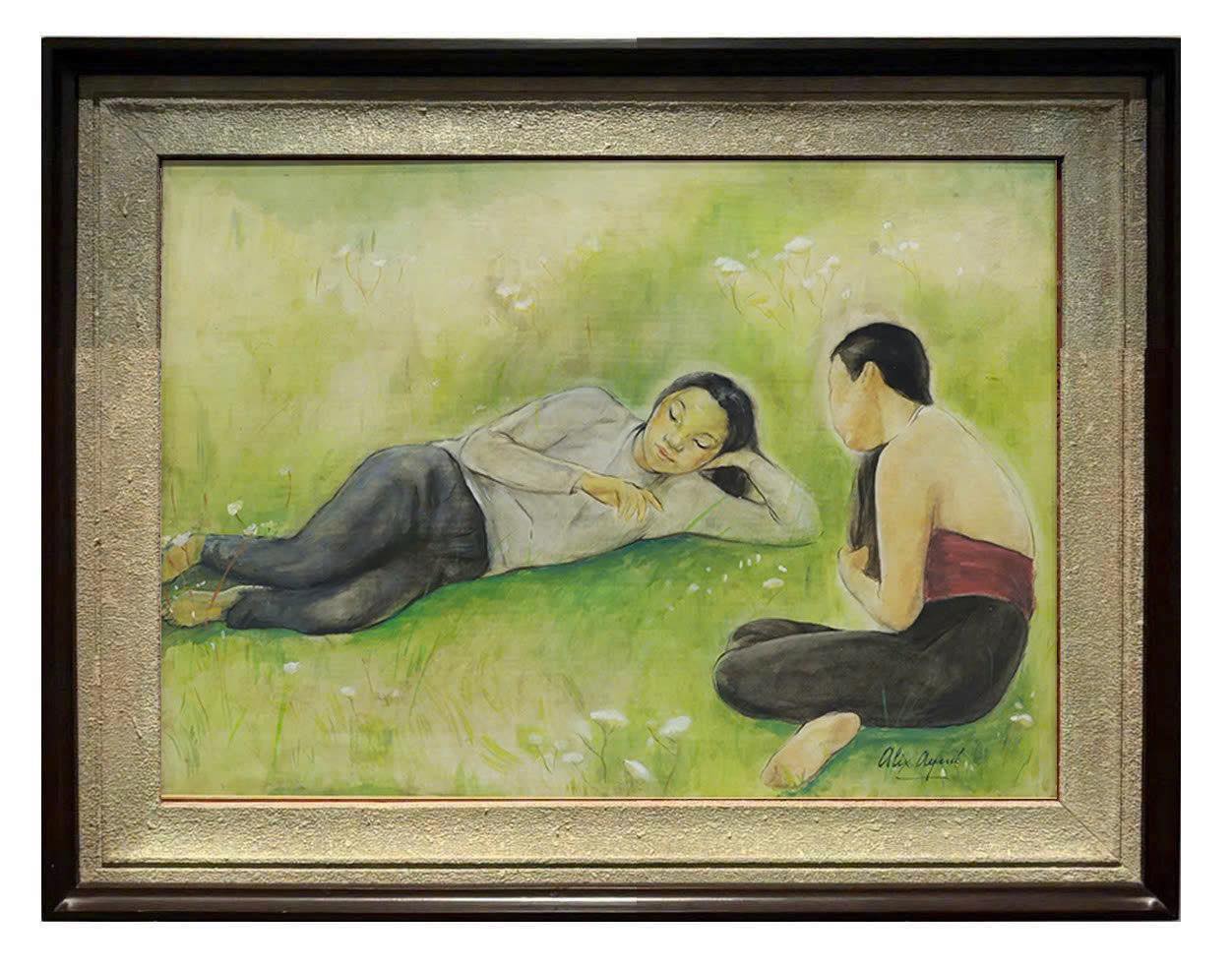 ALIX AYMÉ – KHOẢNH KHẮC NGHỈ NGƠI TRÊN LỤA