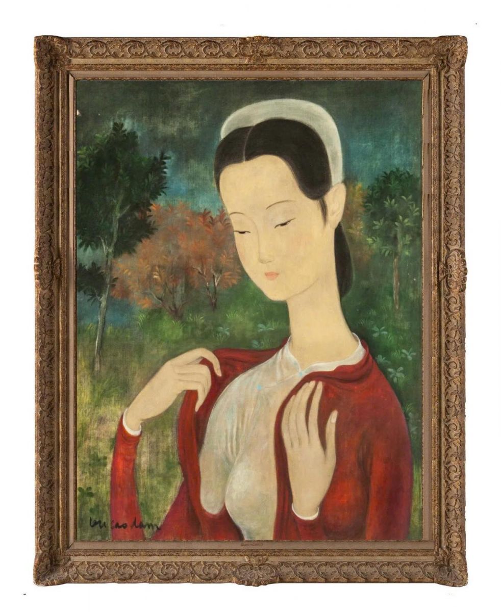 VŨ CAO ĐÀM – CHÂN DUNG THIẾU NỮ 