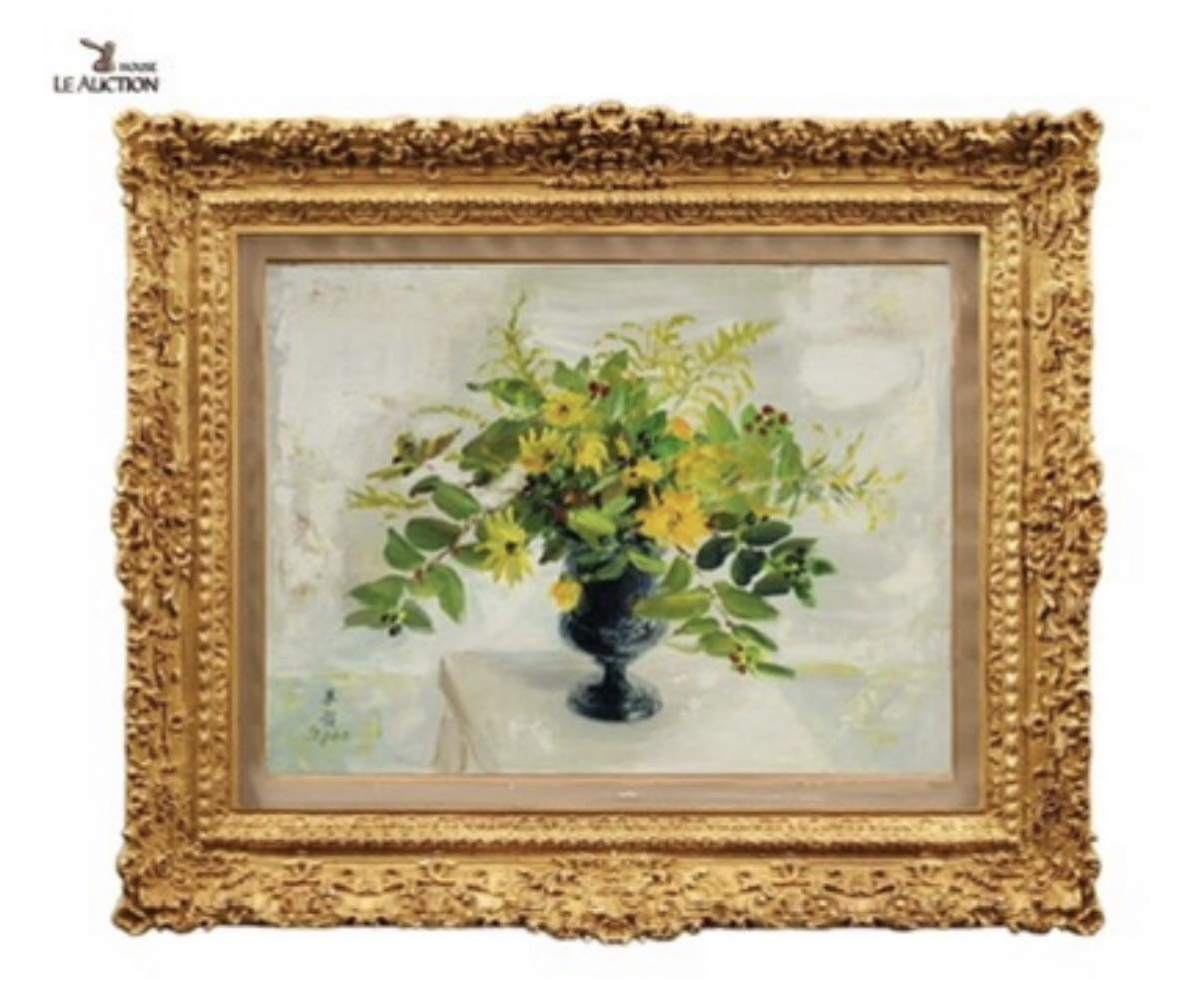 LÊ PHỔ – “NATURE MORTE AUX FLEURS” VÀ SẮC VÀNG TỪ NHIÊN LÊ PHỔ – “NATURE MORTE AUX FLEURS” VÀ SẮC VÀNG TỪ NHIÊN