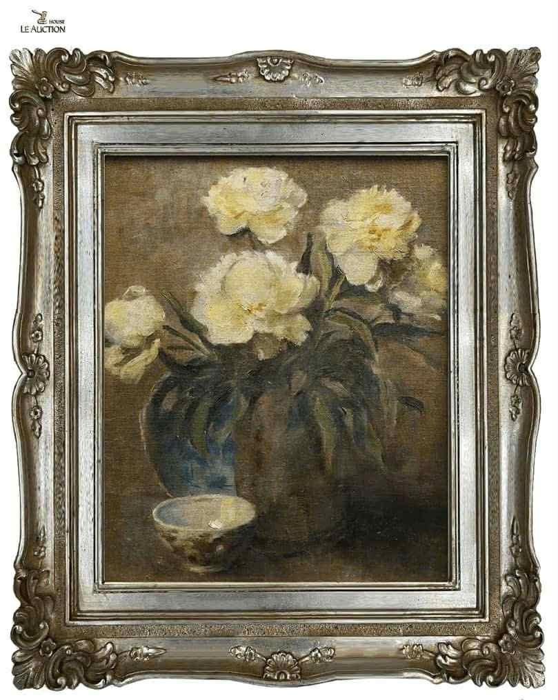 HOA LÊ PHỔ – TĨNH VẬT HOA MẪU ĐƠN