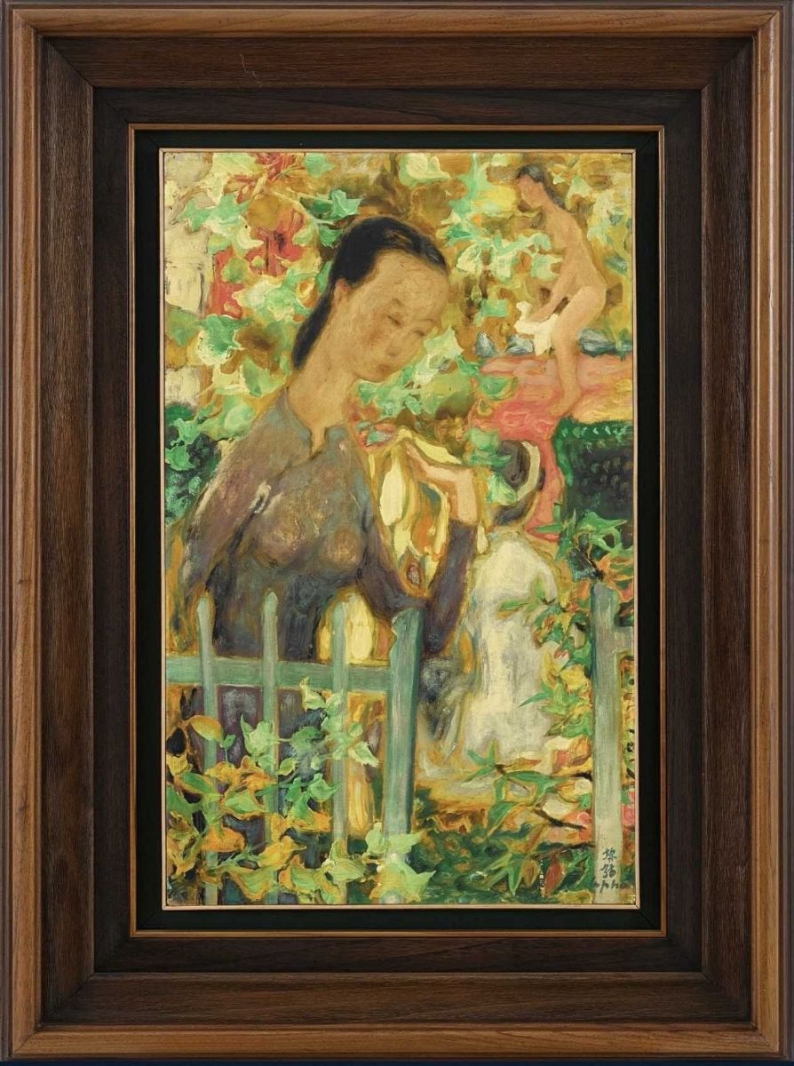 LE PHO (1907–2001) – “LADIES IN THE GARDEN”