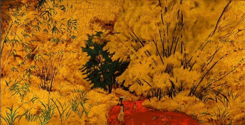 ALIX AYMÉ (1894–1989) “Route des bambous, Brazzaville”, khoảng 1960 ALIX AYMÉ (1894–1989) “Route des bambous, Brazzaville”, khoảng 1960