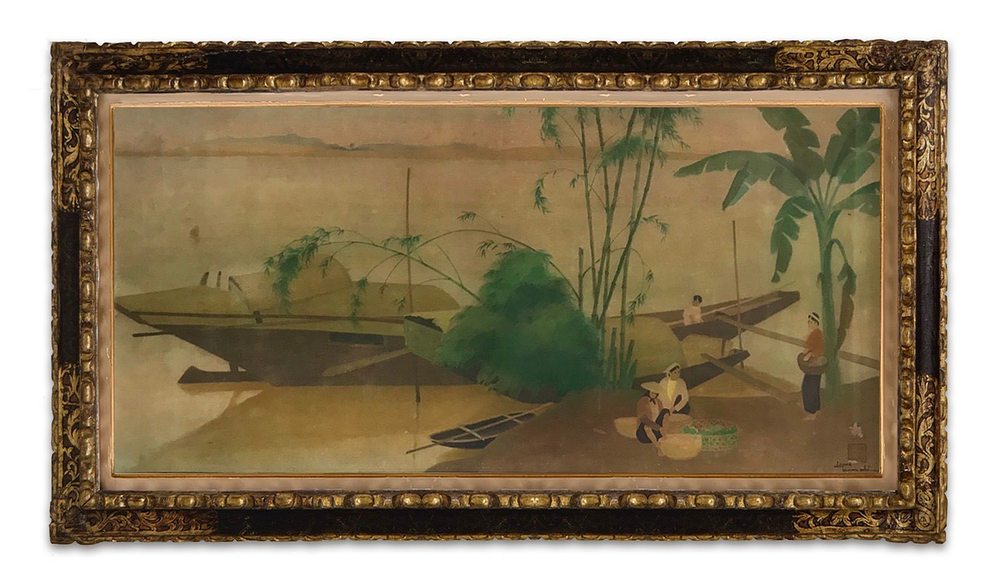ĐẤU GIÁ 350 TÁC PHẨM - NHÀ ĐẤU GIÁ LE AUCTION HOUSE “NGHỆ THUẬT VIỆT NAM THẾ KỶ 20”: KỶ NIỆM 100 NĂM THÀNH LẬP TRƯỜNG CAO ĐẲNG MỸ THUẬT ĐÔNG DƯƠNG